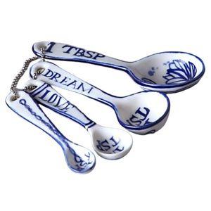 🌺SOLD ON BAY🌺 Anthropologie Jardin des Plantes Measuring Spoons Ryan Hoffman